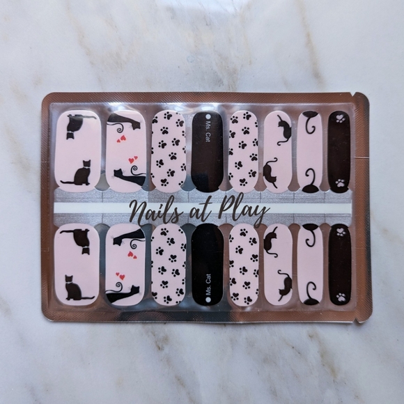 5 for $15 Nail Wraps- Ms. Cat - Picture 1 of 3